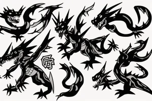 Charizard tattoo idea