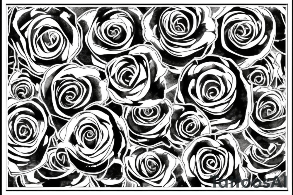 roses from my hip up my side with swirls 
an the words with out struggle theres no strength tattoo idea