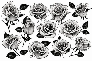 roses from my hip up my side text "Without Struggle There's No Strength" tattoo idea