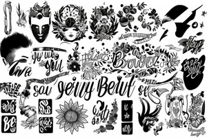 believe in your self tattoo idea