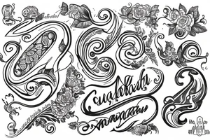 Sutralekha tattoo idea