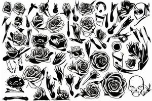 coffin tattoo idea