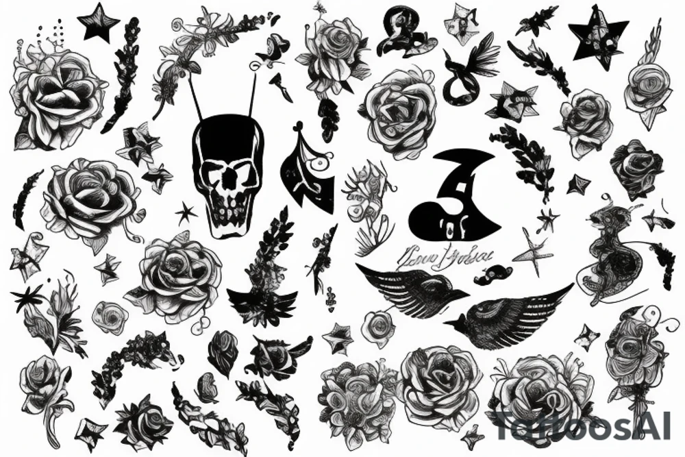 54A97 liberté tattoo idea