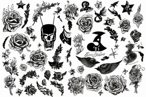 54A97 liberté tattoo idea