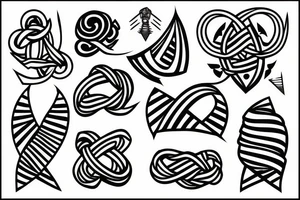 Sailor knot tattoo idea
