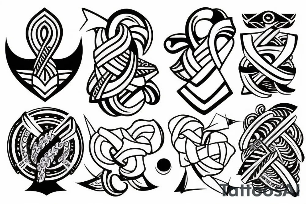 Sailor knot tattoo idea