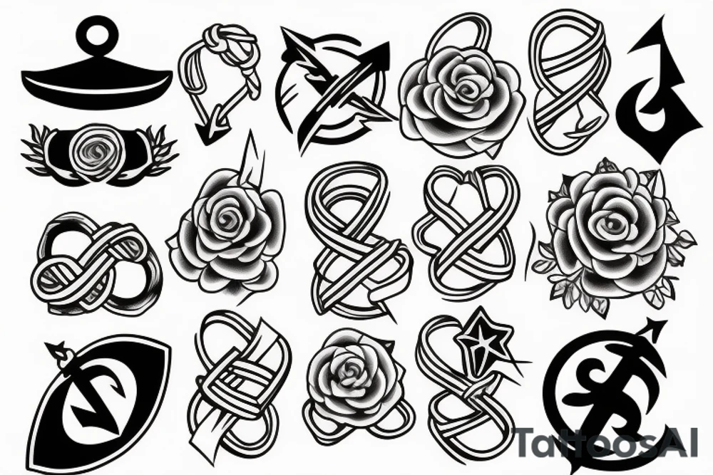 Sailor knot tattoo idea