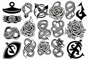 Sailor knot tattoo idea