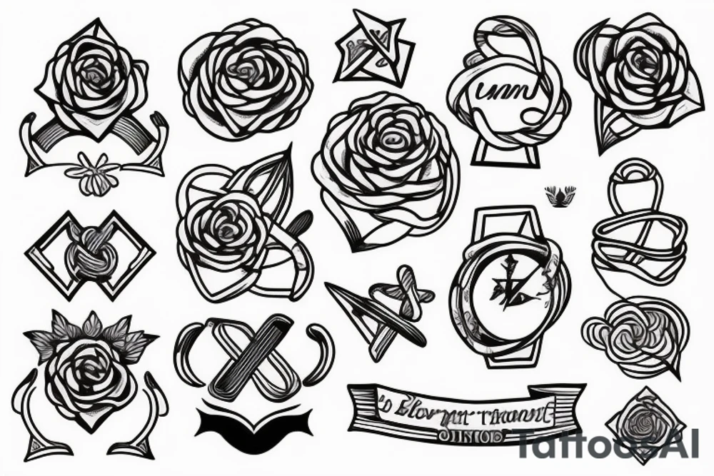 Sailor knot tattoo idea