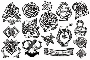 Sailor knot tattoo idea