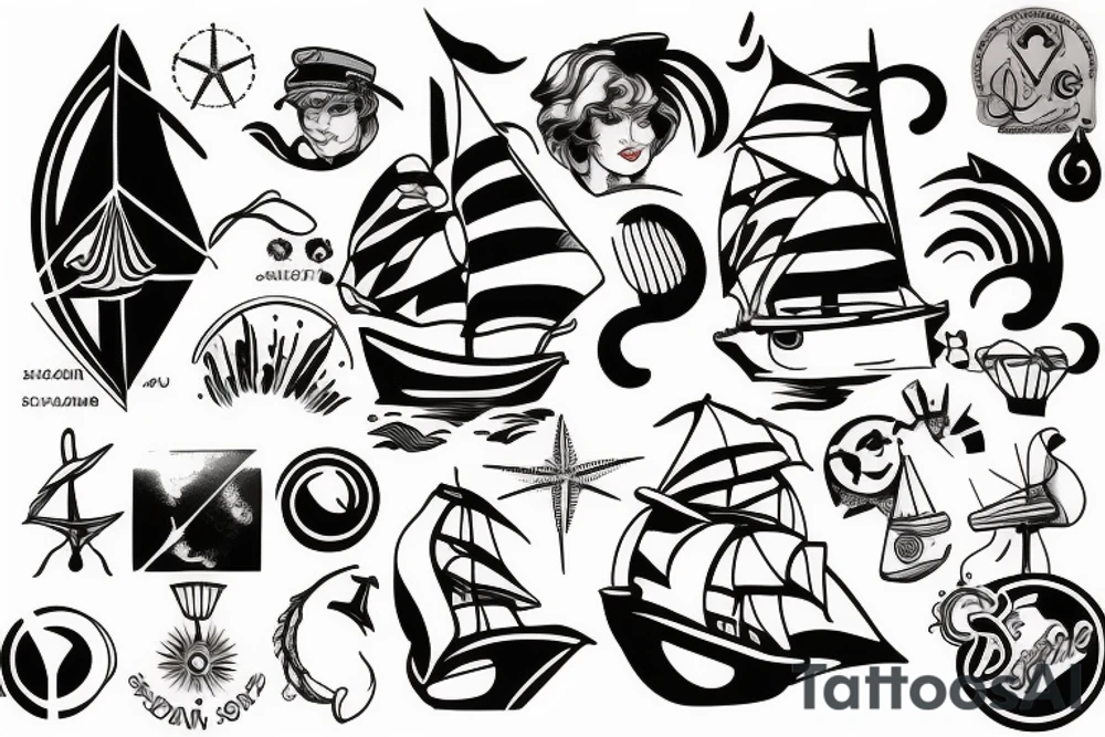 Sailor from the sea tattoo idea