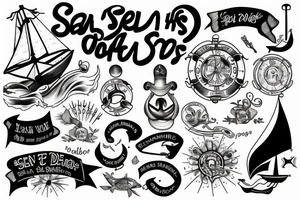 Sailor from the sea tattoo idea