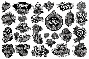 Strong tattoo idea