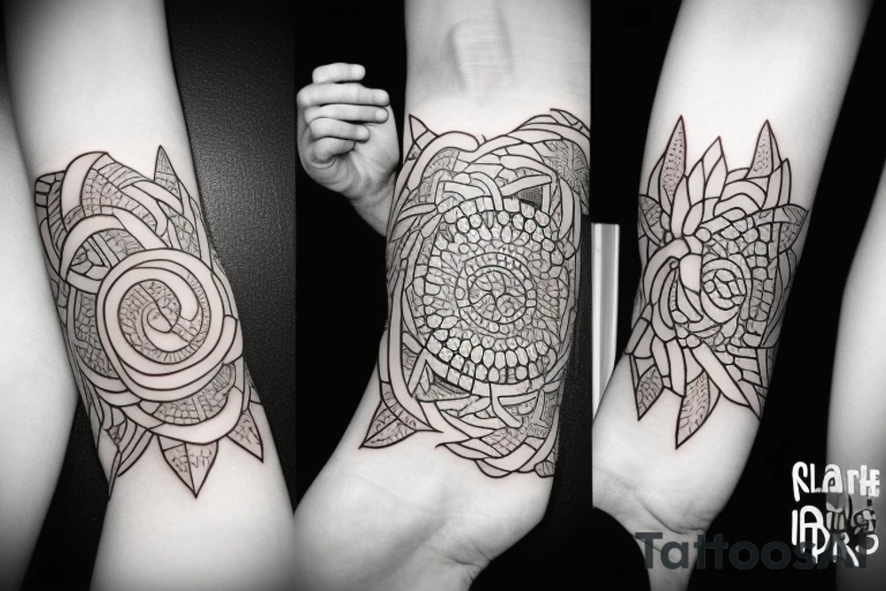 Strength on forearm tattoo idea