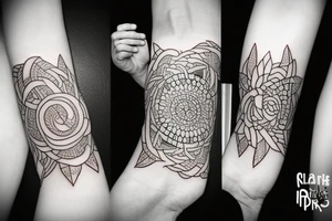 Strength on forearm tattoo idea
