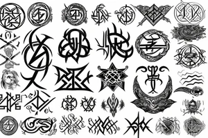 Nordic sigil tattoo idea