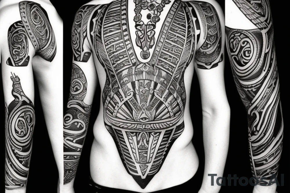 Sexy warrior tattoo idea