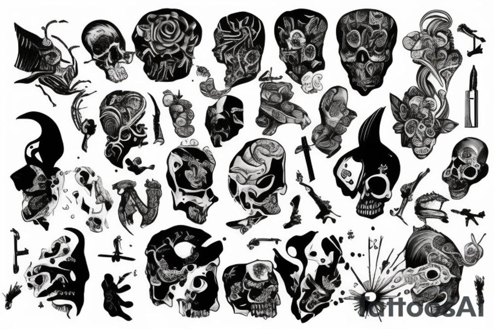 God kill tattoo idea