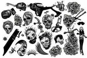 kill men tattoo idea