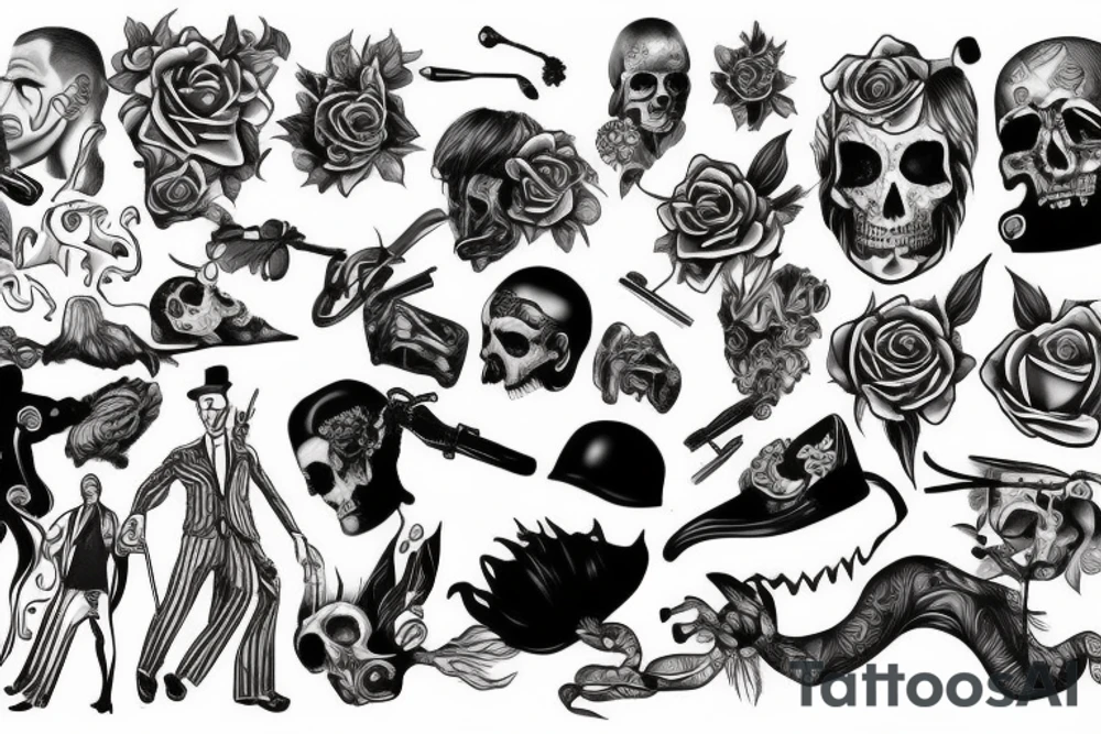 kill men tattoo idea