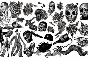 kill men tattoo idea