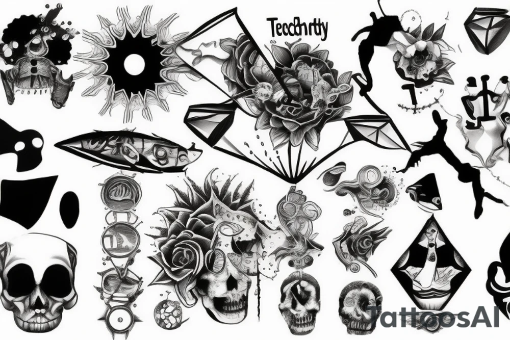 technology tattoo idea
