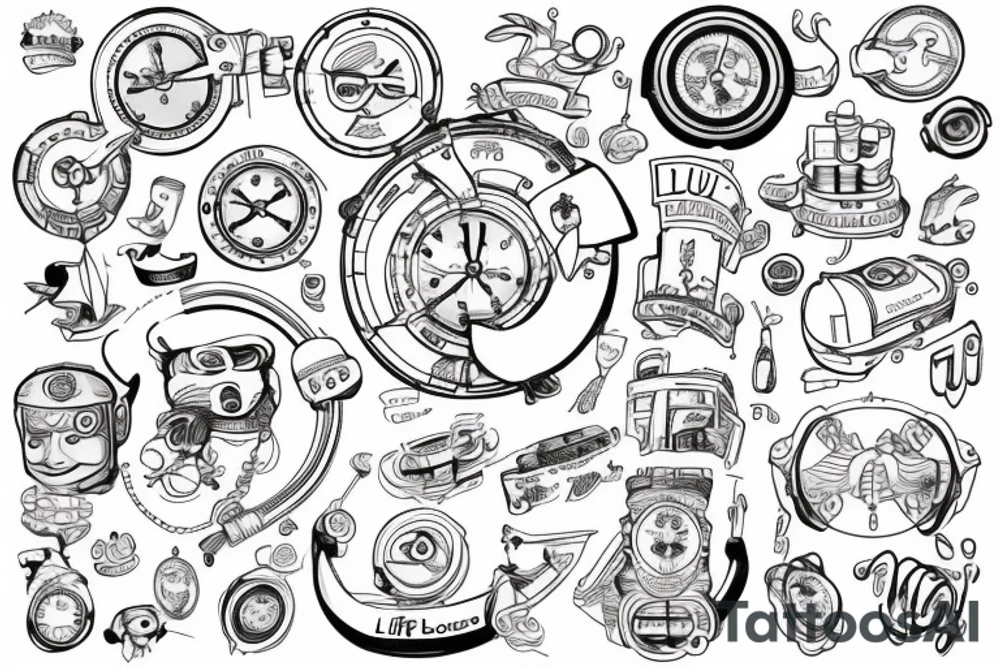 Lifebuoy tattoo idea