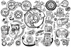 Lifebuoy tattoo idea