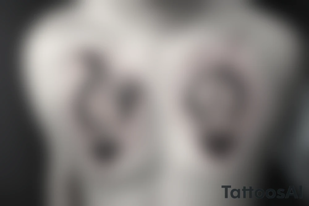 Lightbulb with lightning storm inside tattoo idea