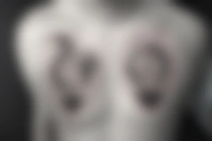 Lightbulb with lightning storm inside tattoo idea
