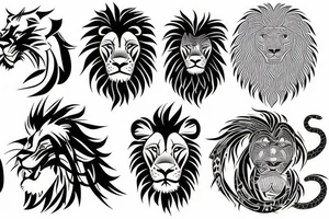 lion tattoo idea