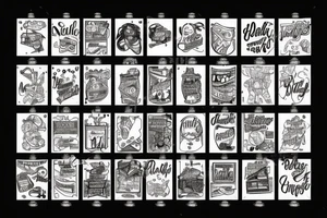 Old times square tattoo idea