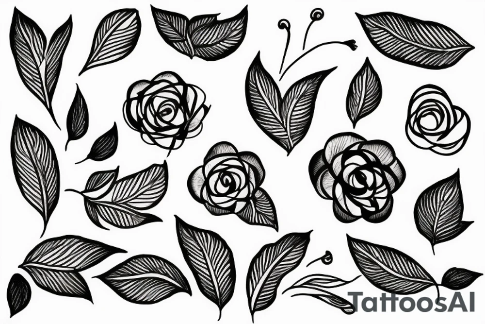 Lilly flower with Legacy Of Love written down the stem tattoo idea
