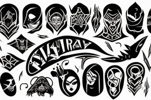 mysterious force growing up the forearm tattoo idea