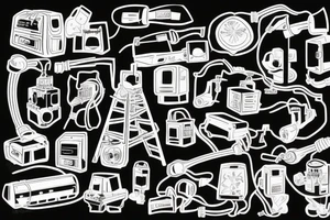 electrical at work in underground mine tattoo idea