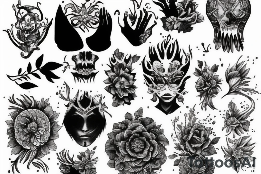 manifestation tattoo idea
