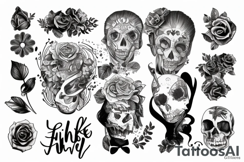 your life are your thoughts tattoo idea