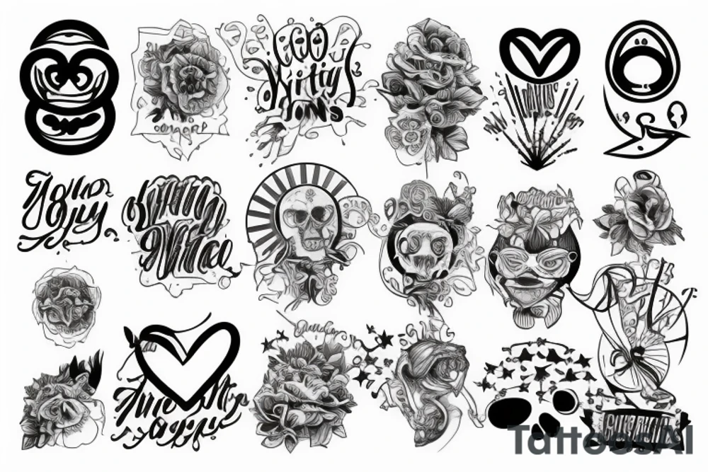 good vibes only tattoo idea