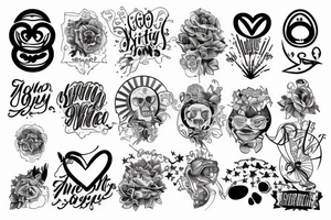 good vibes only tattoo idea