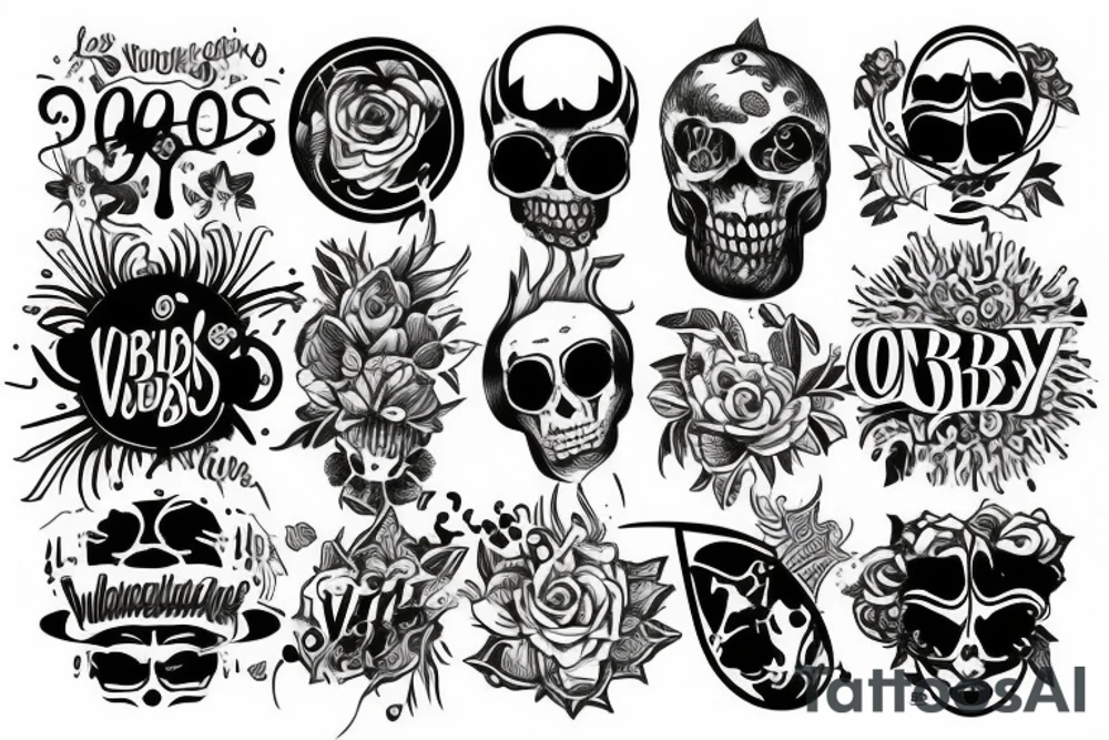 good vibes only tattoo idea