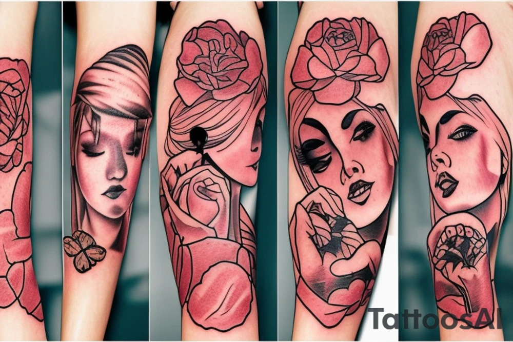 sexy nurse tattoo idea