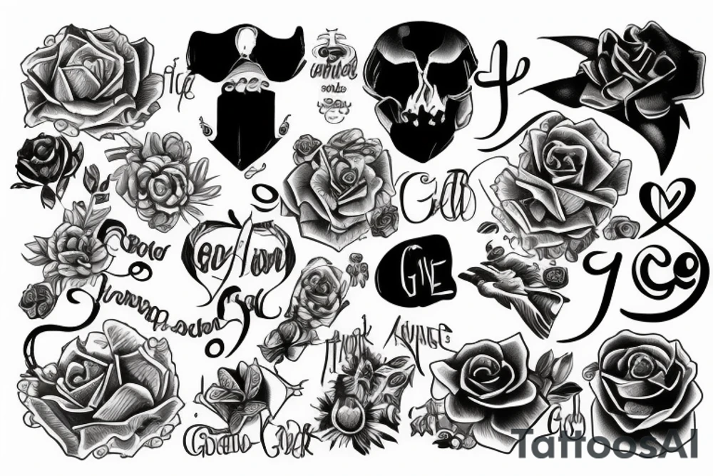 Given by god tattoo idea