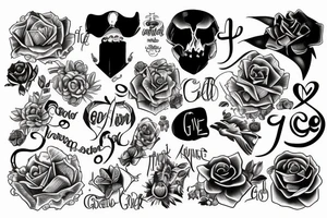 Given by god tattoo idea