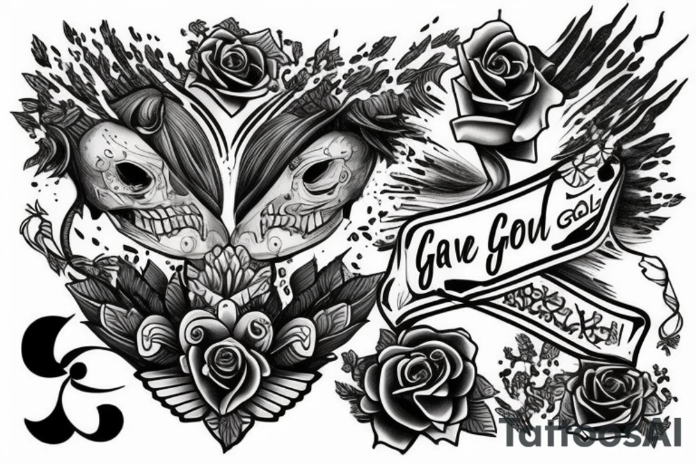 Given by god tattoo idea
