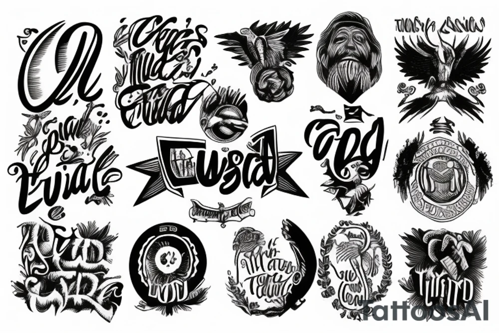 IN GOD WE TRUST tattoo idea