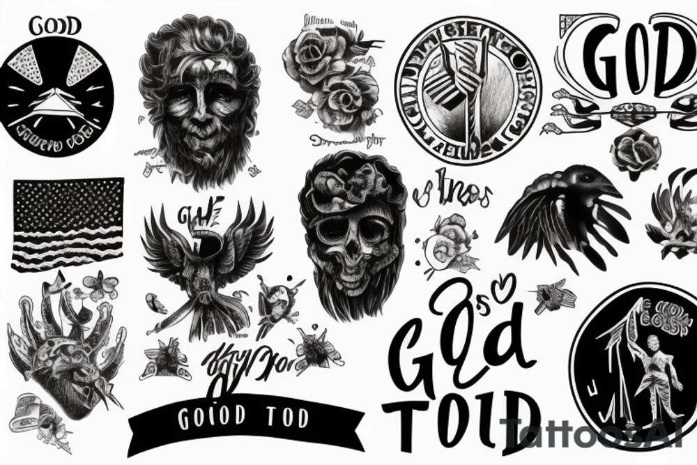 IN GOD WE TRUST tattoo idea