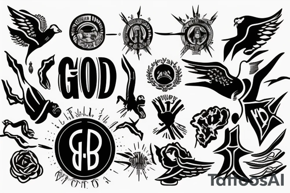 IN GOD WE TRUST tattoo idea