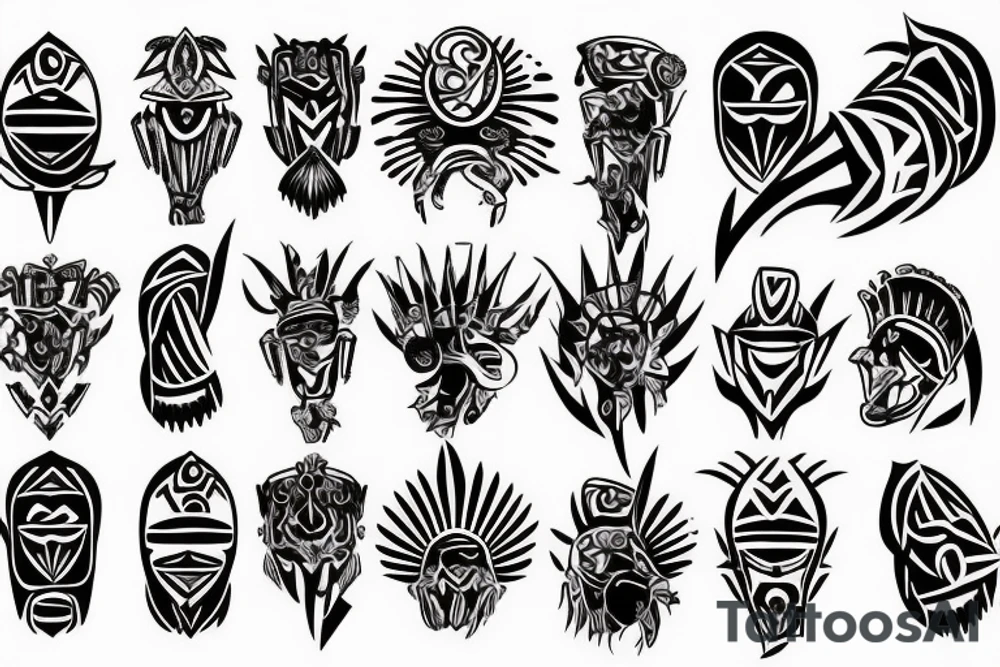 Neotribal arm tattoo tattoo idea