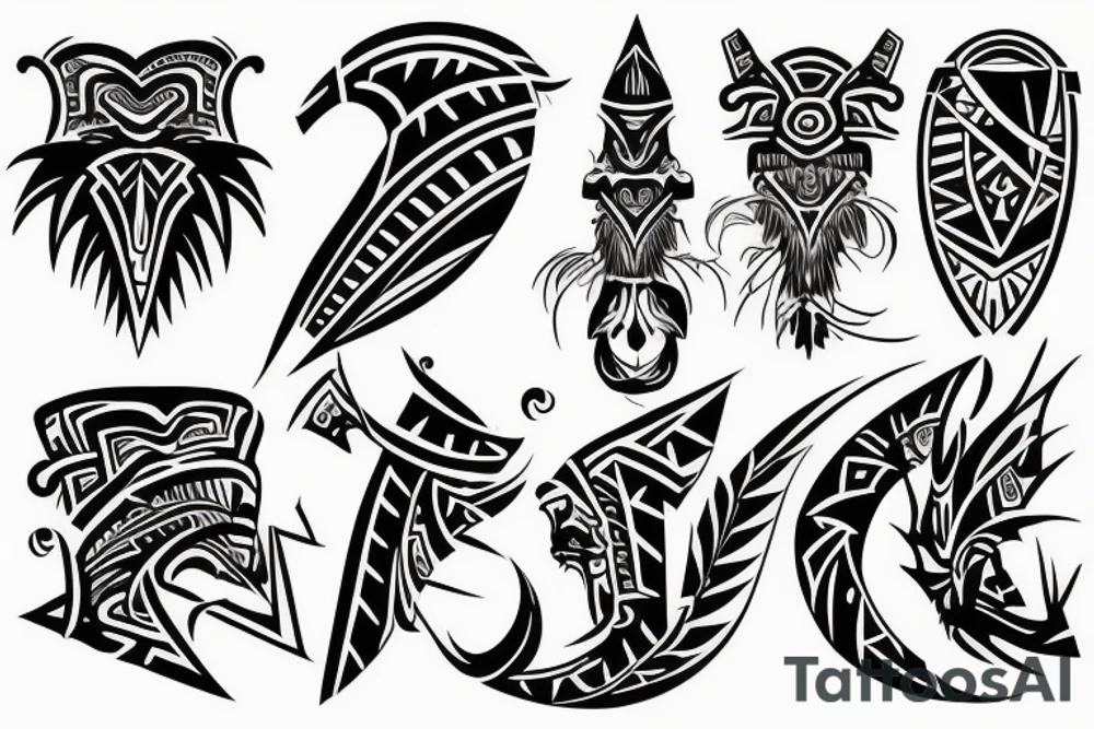 Neotribal arm tattoo tattoo idea