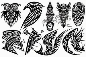 Neotribal arm tattoo tattoo idea